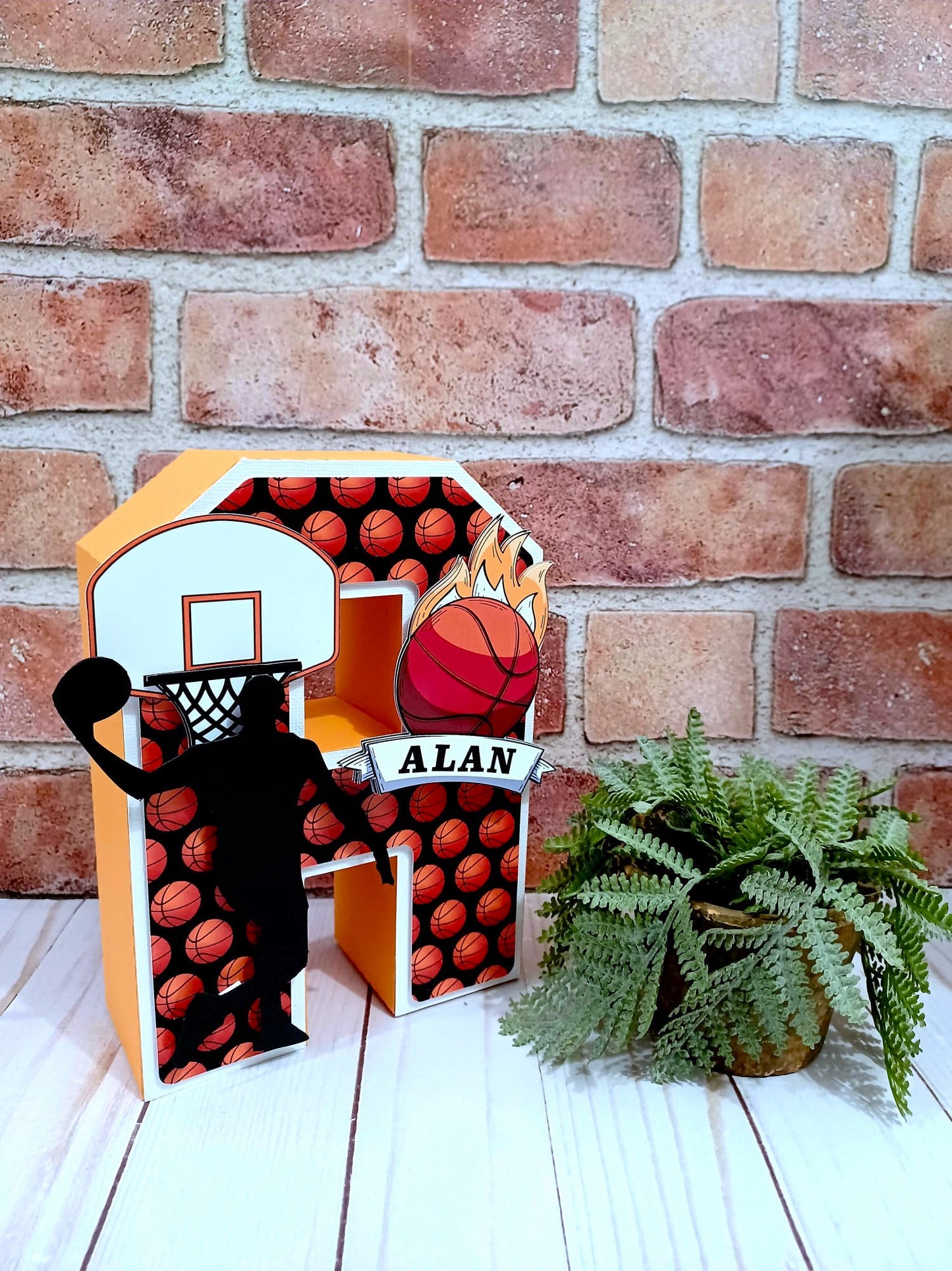 Basketball 3D Letter