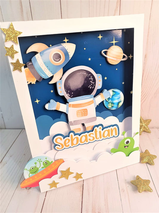 3D Frame/ Shadow box - Astronaut