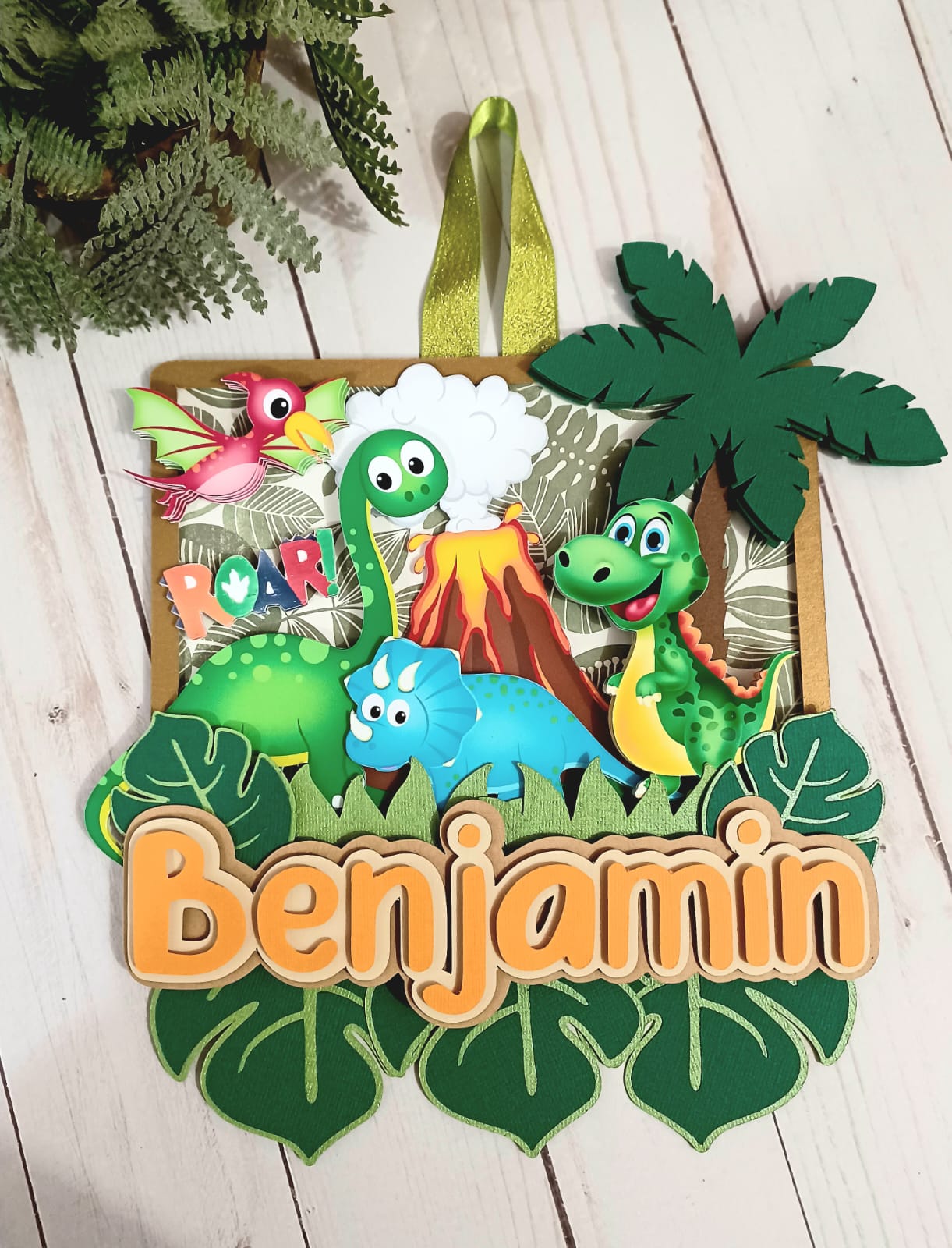 3D Wall Decor / Dinosaur
