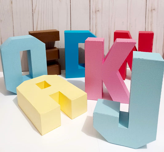 3D Letter / Personalized / Custom Any Theme