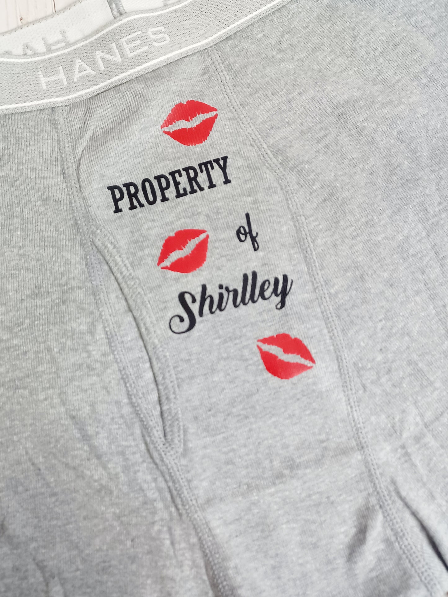 PERSONALIZED UNDERWEAR