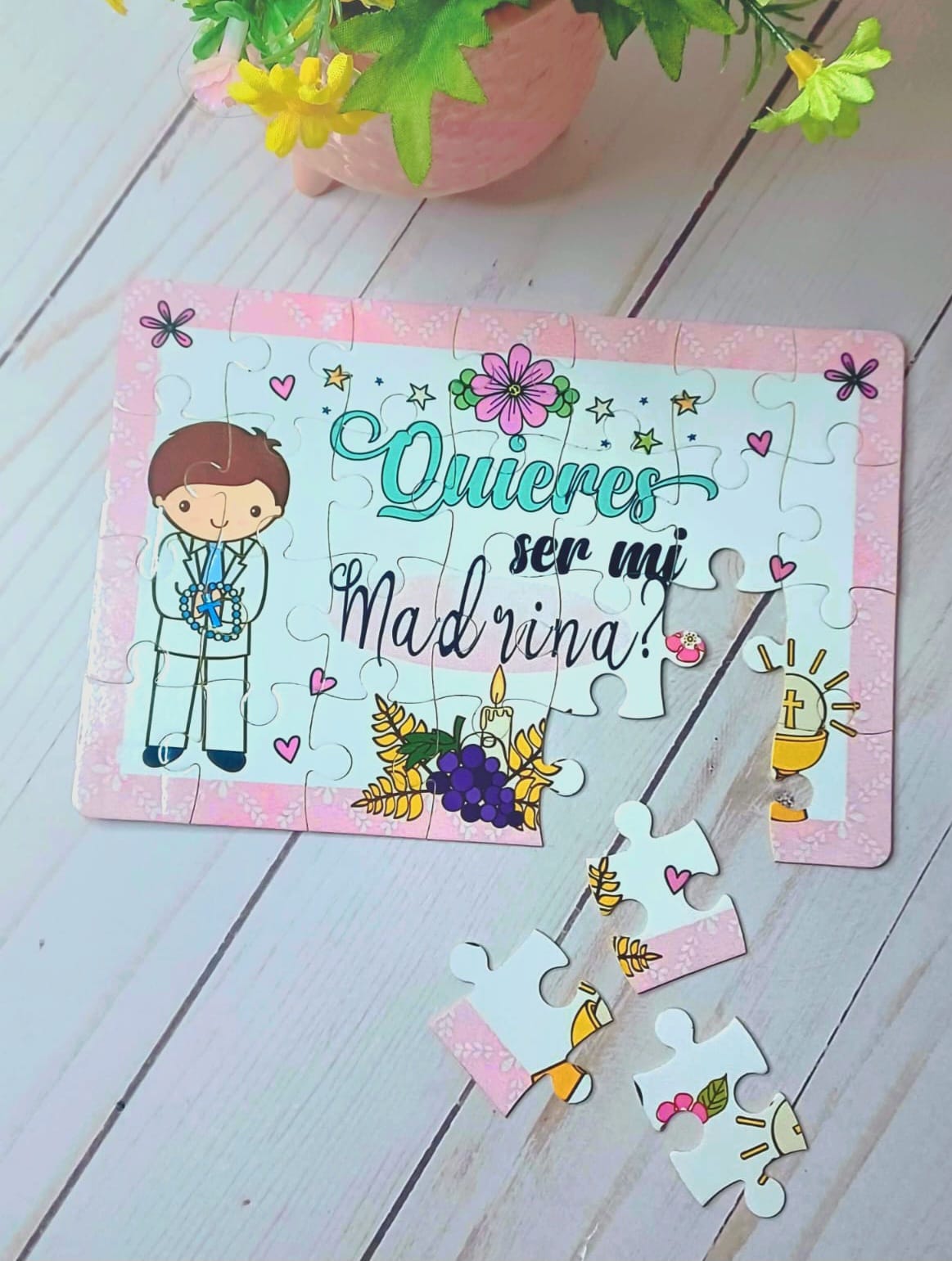 Quer ser mi madrina? puzzle