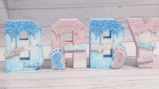 3D Letter - BABY Revelation