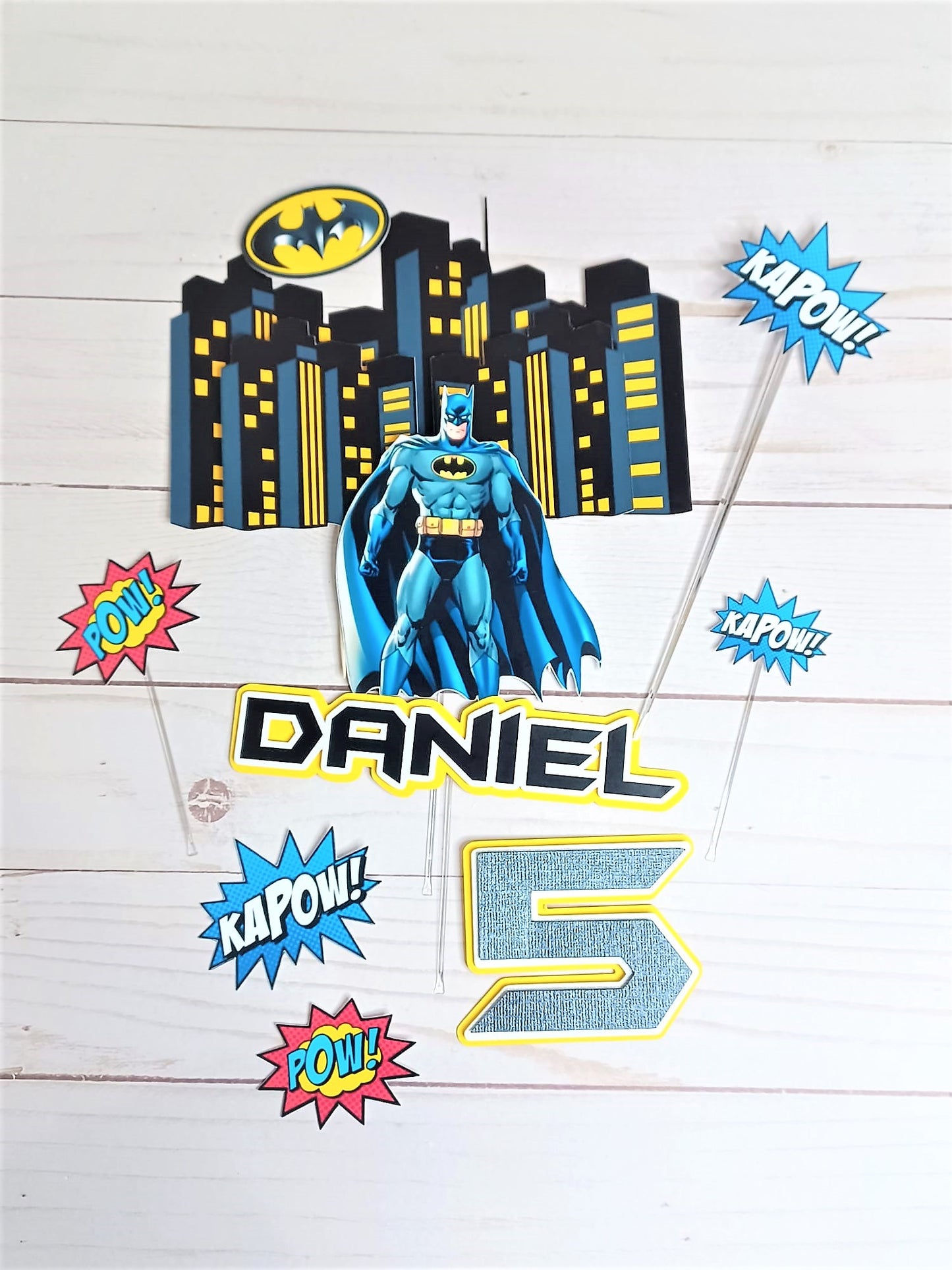 Batman cake topper