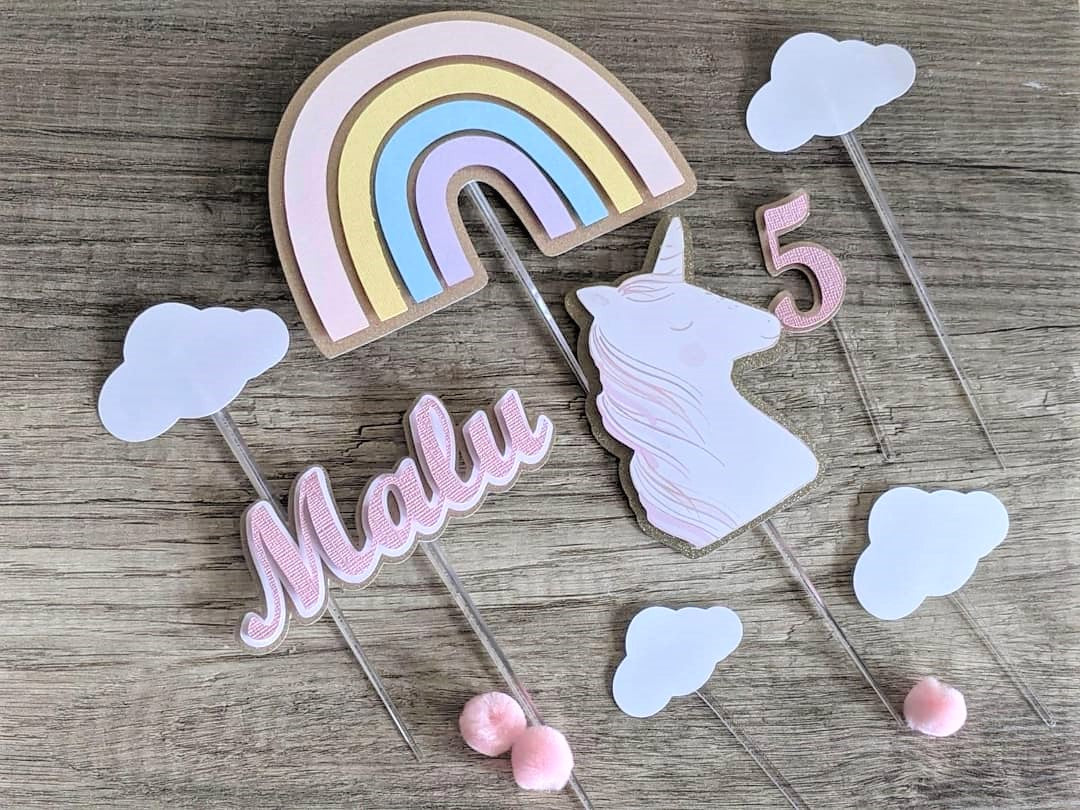 Cake Topper - Unicorn
