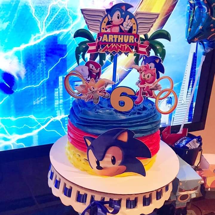 Cake Topper - Sonic