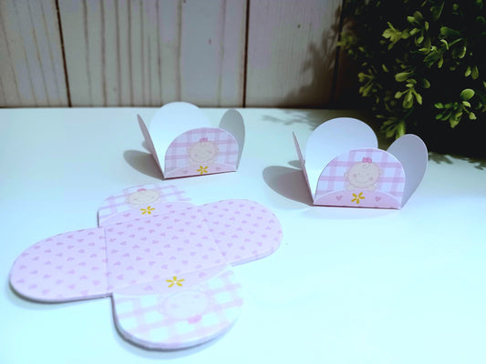 Baby - Pink Brigadeiro Holder / Truffle Holder - 50ct