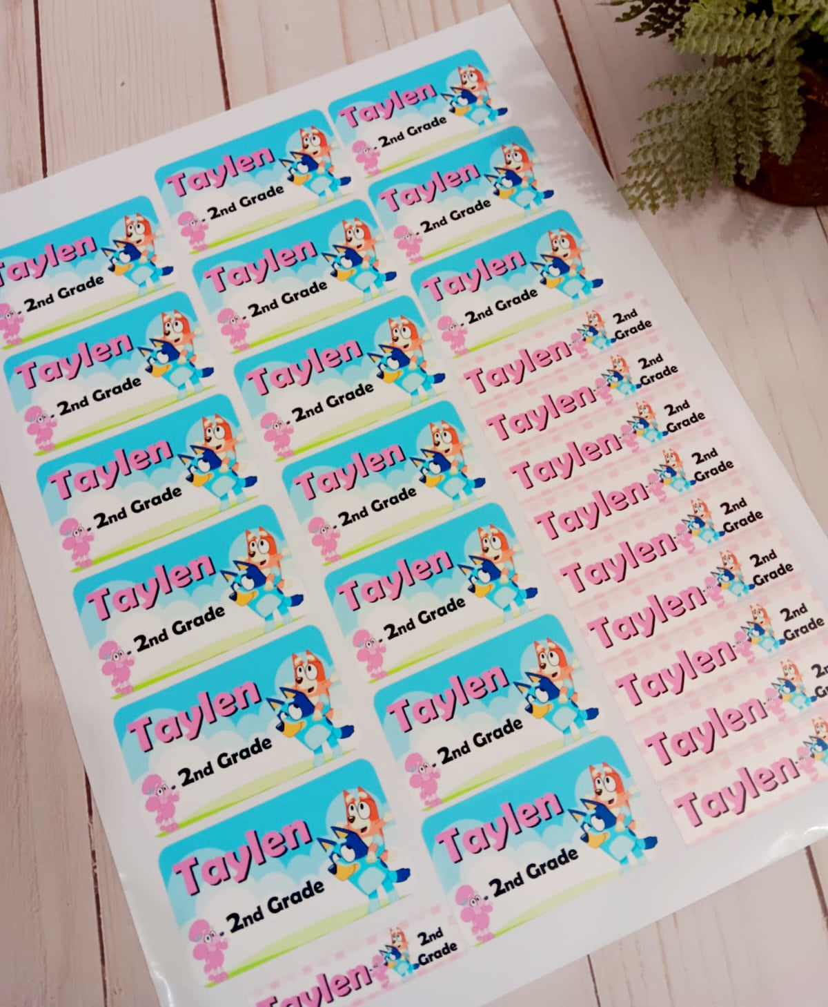 School stickers Sheet/ waterproof sticker/ Any theme