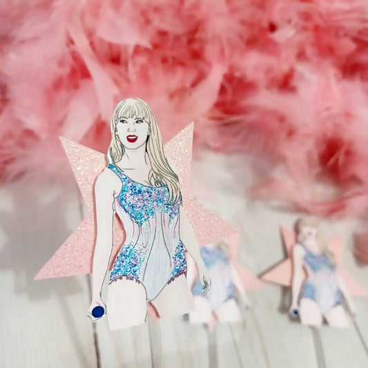 Cupcake topper Eras Party