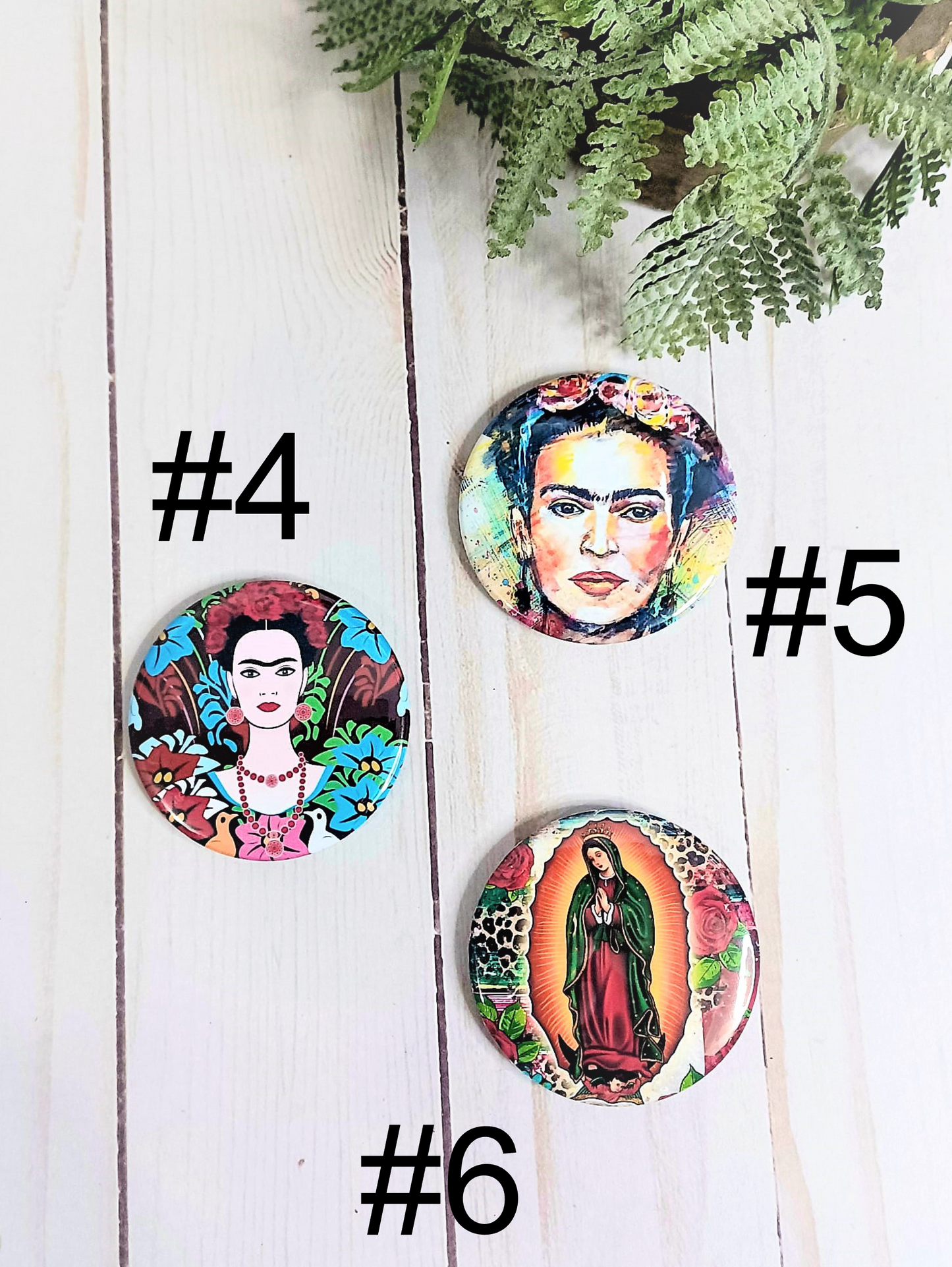 Mexican Buttons/pins | 2'' 1/4