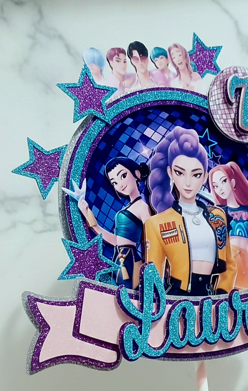 Cake topper K-pop