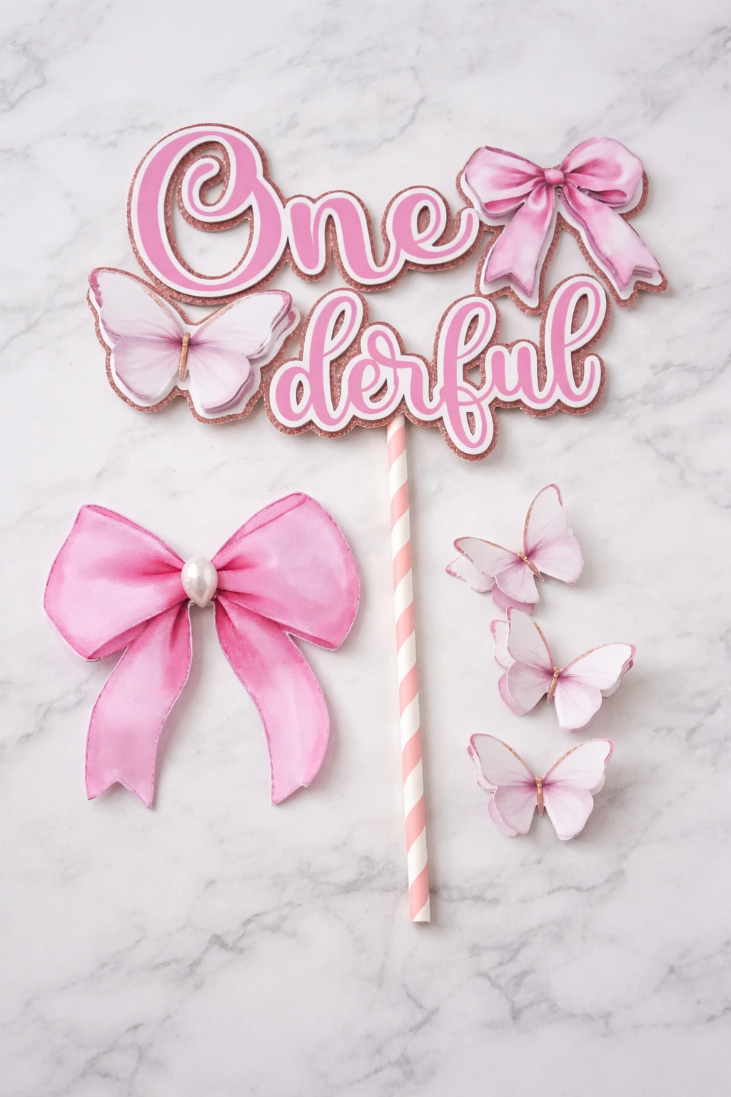 One derful cake topper