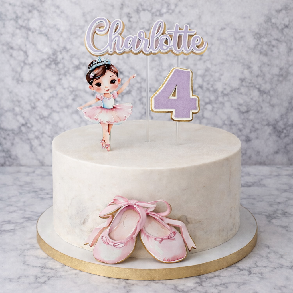 Ballerina Cake topper