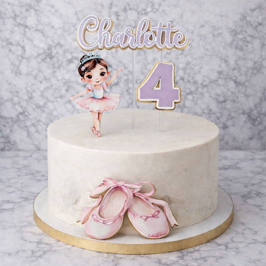 Ballerina Cake topper