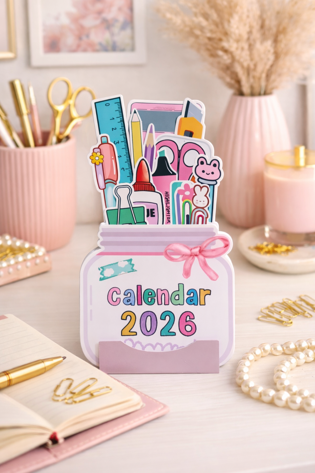 Desk calendar 2026
