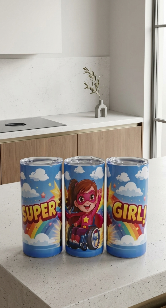 Autism Awareness Tumbler 12oz | Colorful Puzzle Design | Personalized Gift | Vibrant & Durable Cup