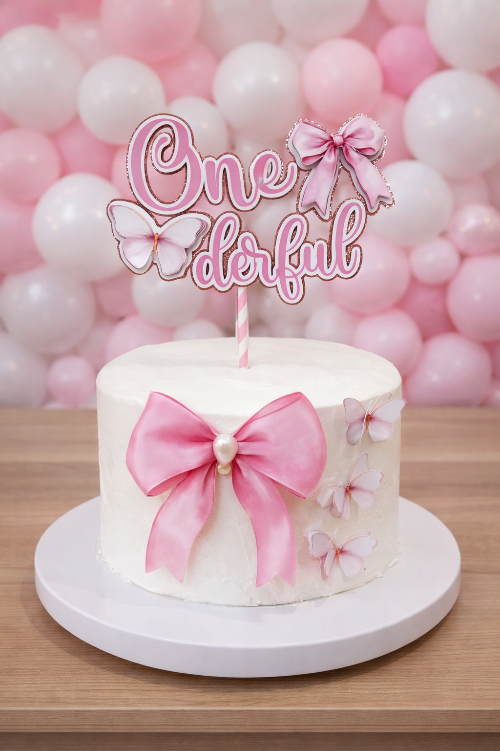 One derful cake topper