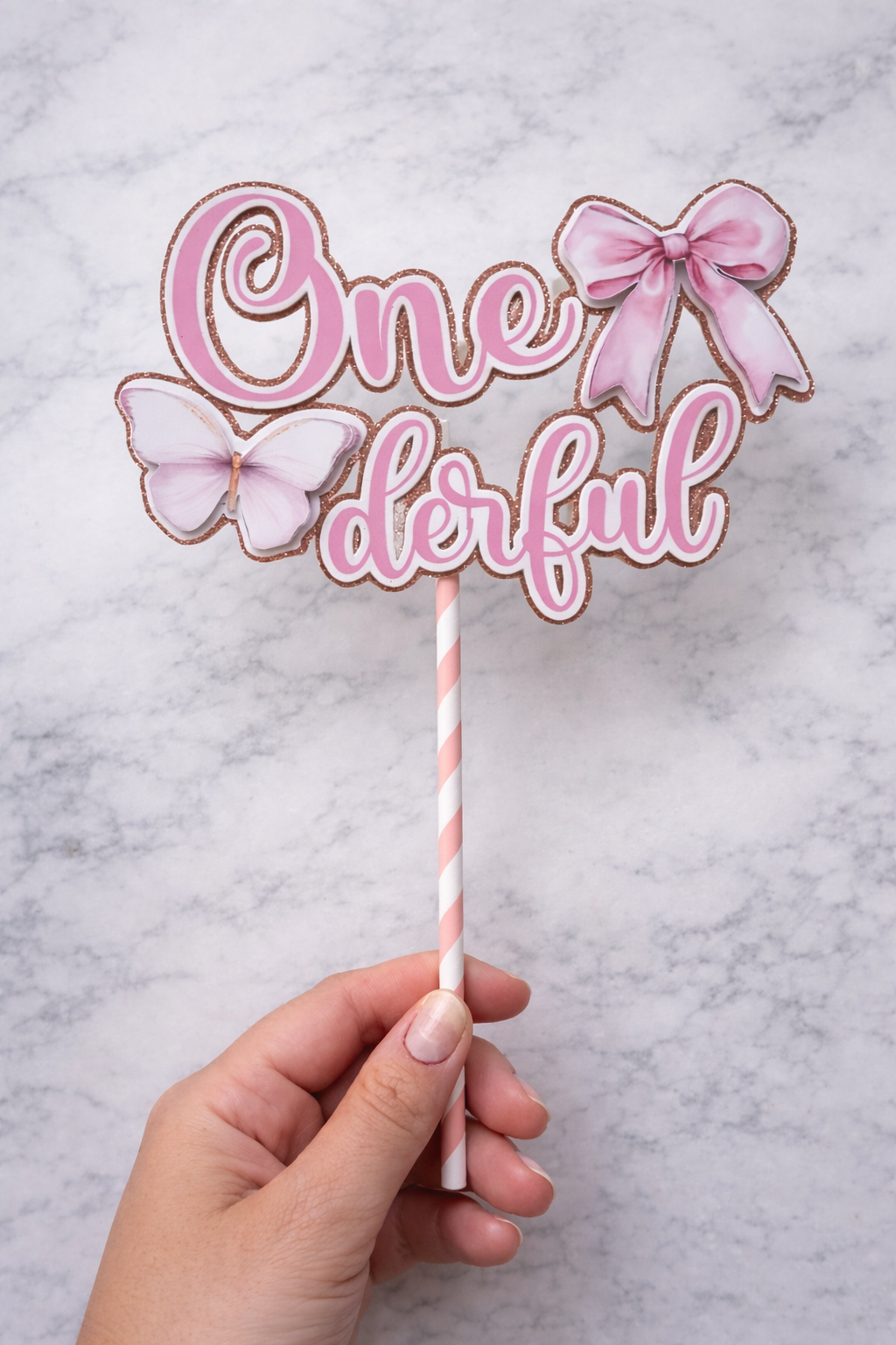 One derful cake topper