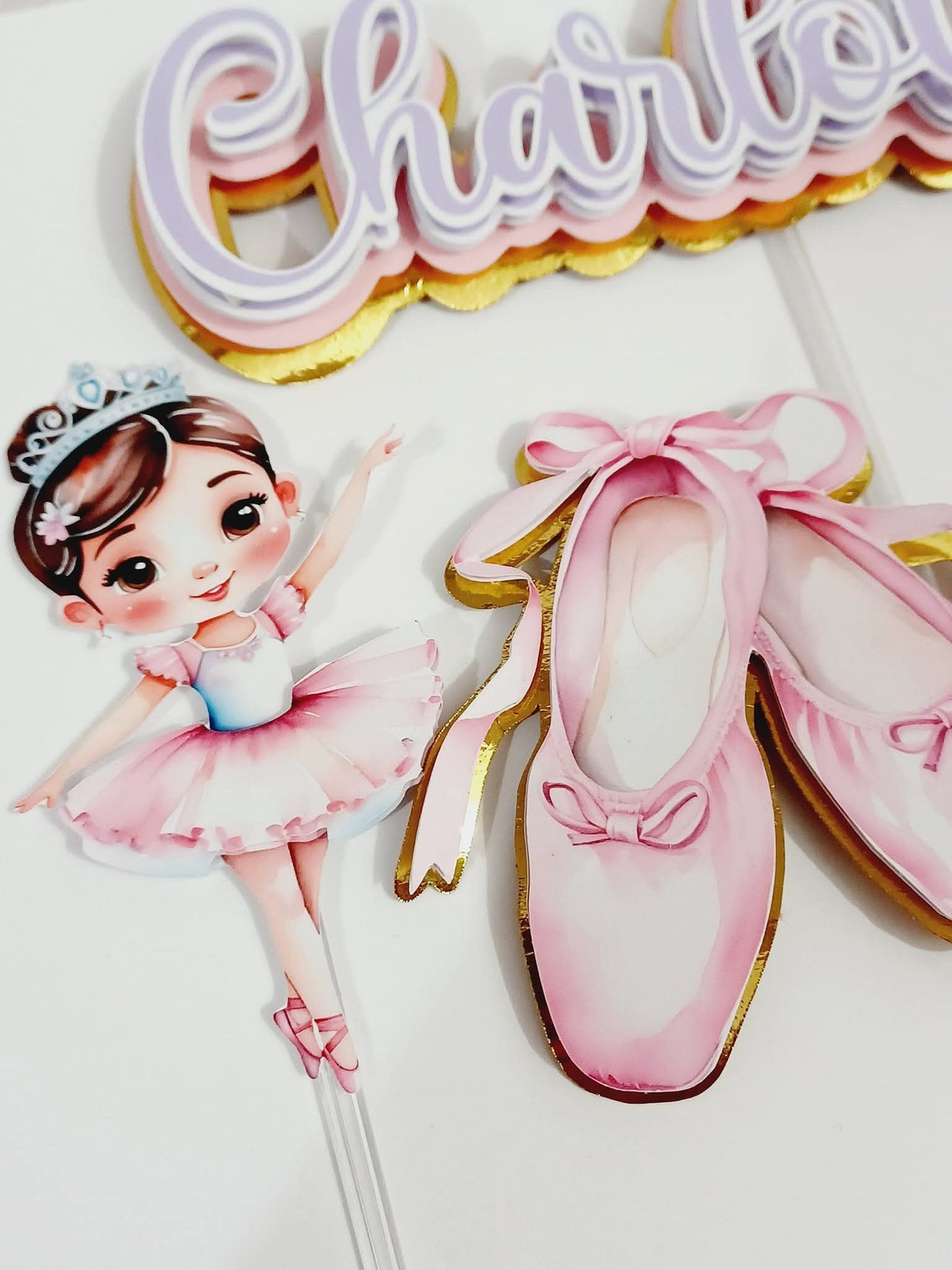 Ballerina Cake topper