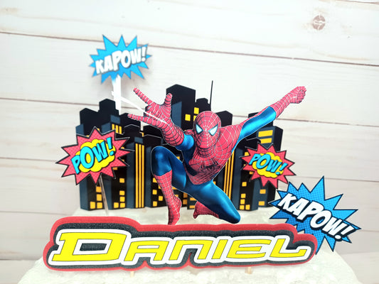 Spider Man Cake topper