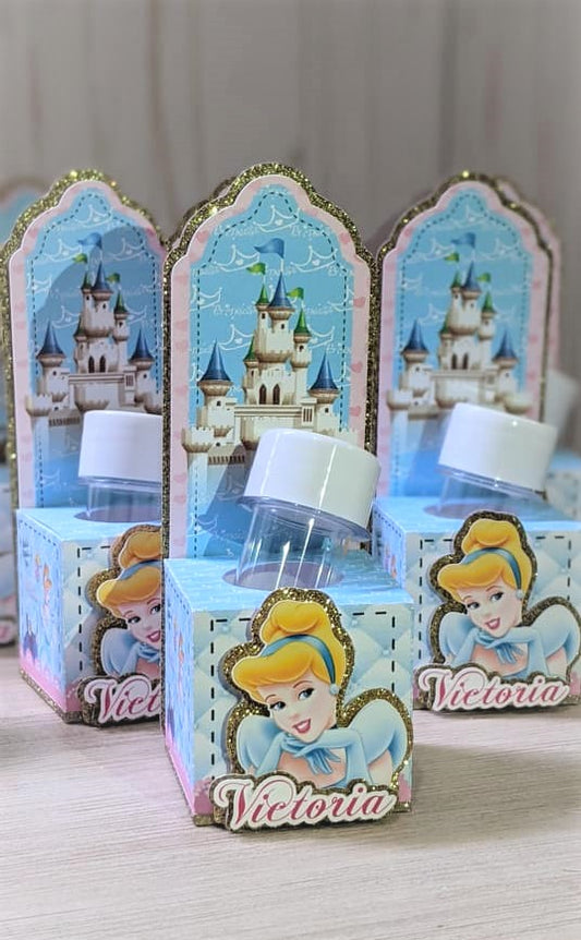 Favor box - Tube -Cinderella