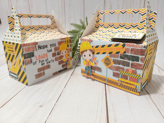 Construction favor box