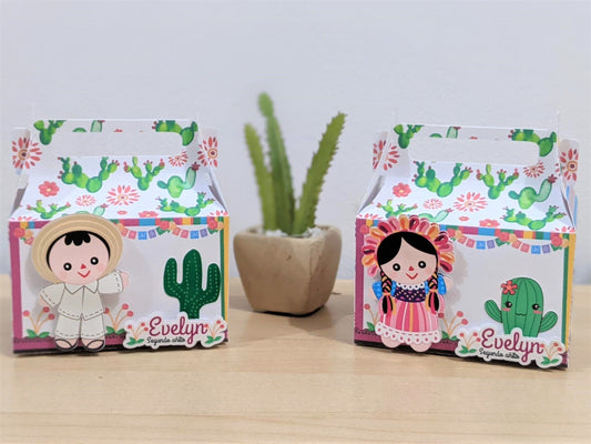 Favor Box - Mexican Doll