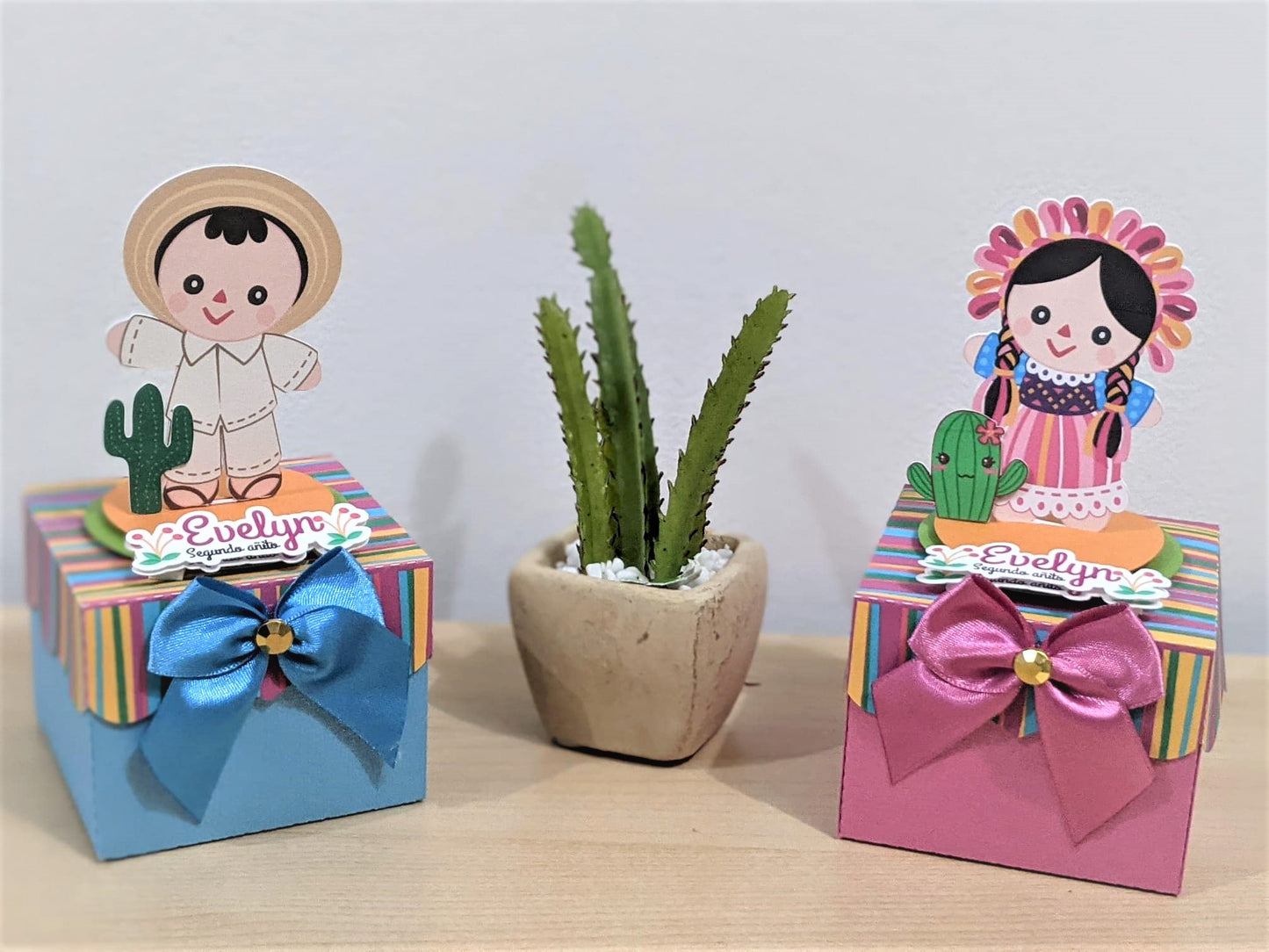 Favor Box - Mexican Girl and Boy