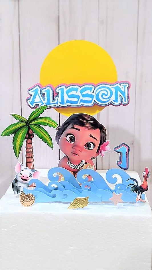 Cake Topper - Baby Moana